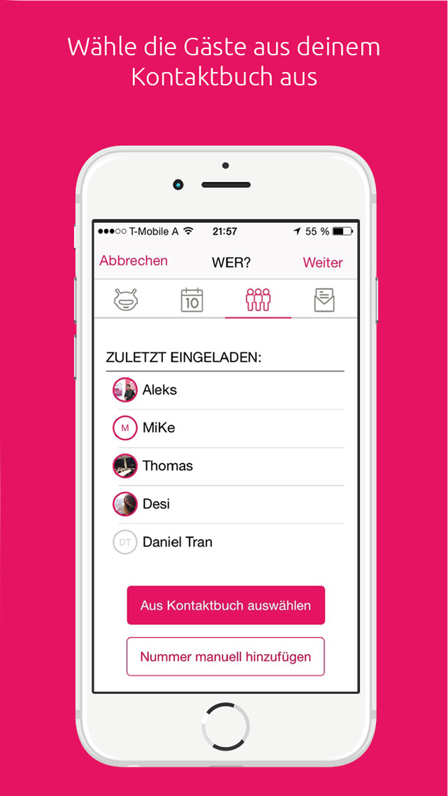 gatherer - Termine finden, Freunde treffen - iPhone/iPad ...